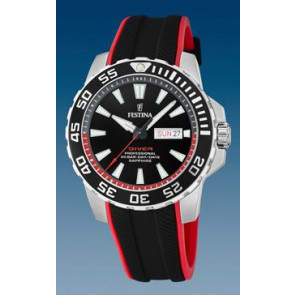 Bracelet de montre Festina F20662/3 Caoutchouc Bicolore