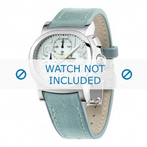 Festina bracelet de montre F16125.4 Cuir Vert 23mm