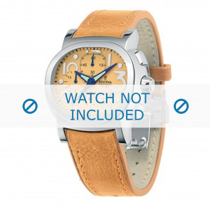 Festina bracelet de montre F16125.5 Cuir Orange 23mm
