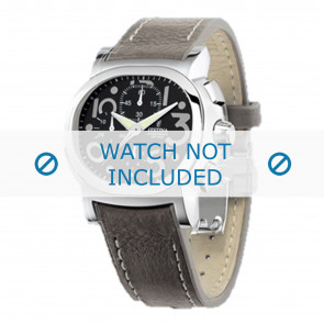 Festina bracelet de montre F16125.6 Cuir Gris 23mm