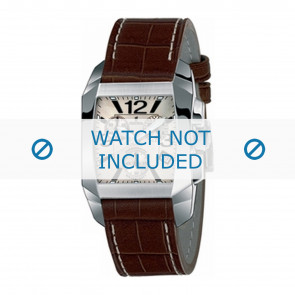 Bracelet de montre Festina F16135-B Cuir Brun foncé 21mm