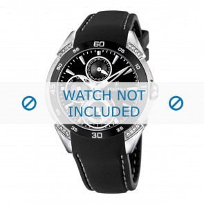Bracelet de montre Festina F16394-2 Caoutchouc Noir 20mm