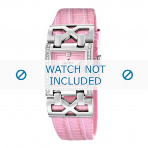 Bracelet de montre Festina F16465-5 Cuir Rose 23mm