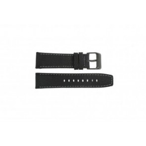 Bracelet de montre Festina F16584-4 Cuir/Textile Noir 24mm