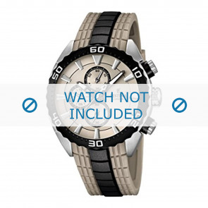 Bracelet de montre Festina F16664-2 Caoutchouc Brun clair 23mm