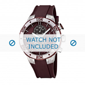 Festina bracelet de montre F16667-3 Plastique Rouge 26mm