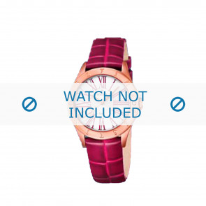 Festina bracelet de montre F16930-2 Cuir croco Rose 16mm