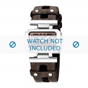 Bracelet de montre Festina F16308-2 Cuir Brun 22mm