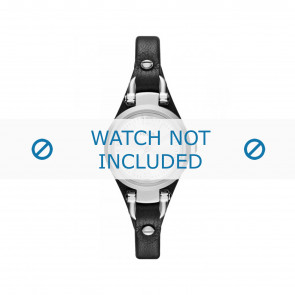 Bracelet de montre Fossil ES3263 Cuir Noir 8mm