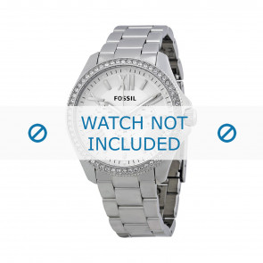 Bracelet de montre Fossil AM4481 Acier inoxydable Acier 20mm