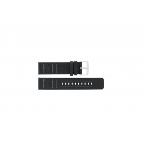 Bracelet de montre Fossil CH2493 / CH2494 Cuir Noir 22mm