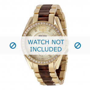 Bracelet de montre Fossil ES3343 Acier Multicolore 18mm