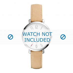 Bracelet de montre Fossil ES4206 Cuir Blanc crème 14mm
