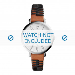 Bracelet de montre Fossil ES4208 Cuir Cognac 14mm