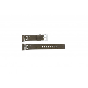 Fossil bracelet de montre JR-9519 Cuir Brun 20mm