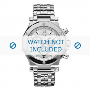 Guess bracelet de montre GC47500 / 41002G1 Métal Argent
