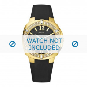 Guess bracelet de montre U11530L1 Plastique Noir