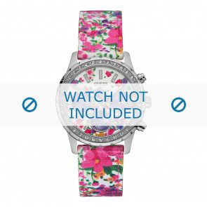 Guess bracelet de montre W0903L1 Melody Textile Multicolore 20mm + coutures défaut