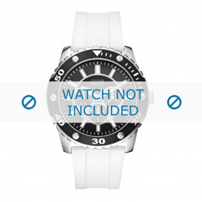 Guess bracelet de montre W10616G2 Plastique Blanc