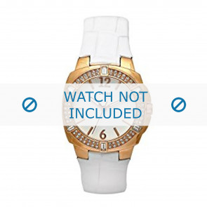 Guess bracelet de montre W11558L1 Cuir Blanc