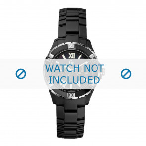 Guess bracelet de montre X69002L2S / X69004L2S Céramique Noir