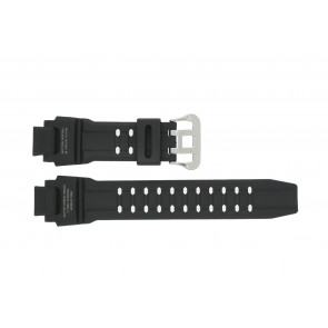 Casio bracelet de montre GW-4000-1AJ / 10397883 Silicone Noir 22mm