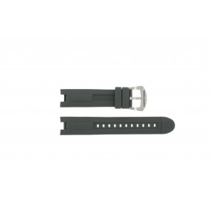 Bracelet de montre BTB.M.D.CH.2.2 Caoutchouc Gris 21mm