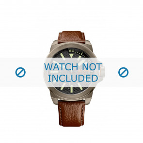Bracelet de montre Hugo Boss HB-238-1-34-2757 / 1513168 Cuir Brun 24mm