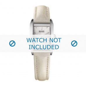 Bracelet de montre Hugo Boss HB-124-3-14-2286 / 1502232 / HB-124-3-14-2277 Cuir Beige 15mm