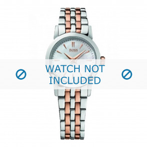 Hugo Boss bracelet de montre HB-194-3-14-2551 / HB1502344 Métal Bicolore
