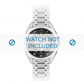 Hugo Boss bracelet de montre HB-52-1-14-2098 / HB-52-1-14-2101 / HO1512296 / HO1512300 / HO1512294 Métal Argent