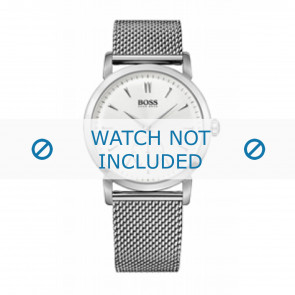 Hugo Boss bracelet de montre HB-140-1-14-2480 / 1512778 / HB659002357 Métal Argent 22mm