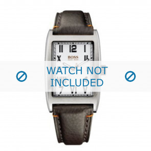 Bracelet de montre Hugo Boss HO1512135 / HO1512136 / 659302068 / HB-33-1-14-2056 Cuir Brun 23mm