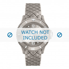 Ice Watch bracelet de montre 007272-5 Cuir Gris 20mm