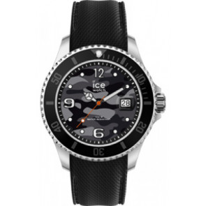 Bracelet de montre Ice Watch 017328 / IW017328 Caoutchouc Noir