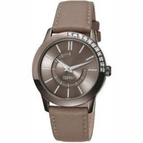 Bracelet de montre ES102952004 Cuir Brun 18mm