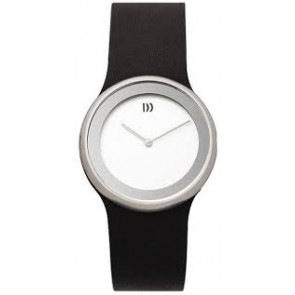 Bracelet de montre Danish Design IV12Q866 / IV13Q866 Cuir Noir 20mm