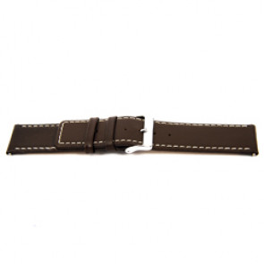 Bracelet de montre en cuir brun 32mm EX-J43