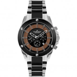 Bracelet de montre Jacques Lemans F-1690 Céramique Acier 24mm
