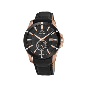 Bracelet de montre Jaguar j882 Cuir Noir