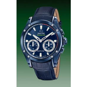 Bracelet de montre Jaguar J961-1 Cuir Bleu 22mm