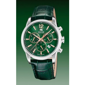 Bracelet de montre Jaguar J968.3 Cuir Vert