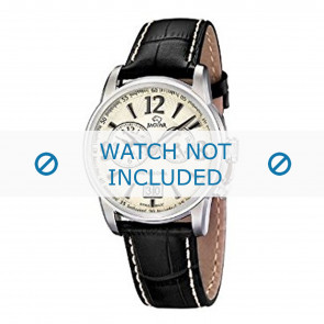 Bracelet de montre Jaguar J619/3 Cuir Noir 22mm