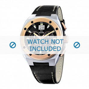 Bracelet de montre Jaguar J625-1 / J620 Cuir Noir 16mm