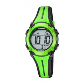 Bracelet de montre Calypso K5682-A Silicone Vert