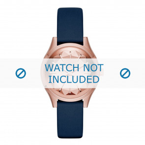 Bracelet de montre Karl Lagerfeld KL1632 Cuir Bleu 16mm