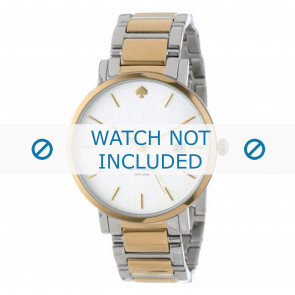 Bracelet de montre Kate Spade New York 1YRU0108 Acier Bicolore 18mm