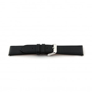Bracelet en cuir noir xl 22mm EX-K63486