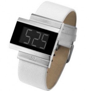 Bracelet de montre Danish Design IQ12Q669 Cuir Blanc 25mm