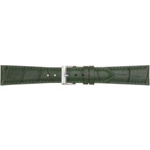 Bracelet de montre Poletto 454.09.12 Cuir Vert 12mm